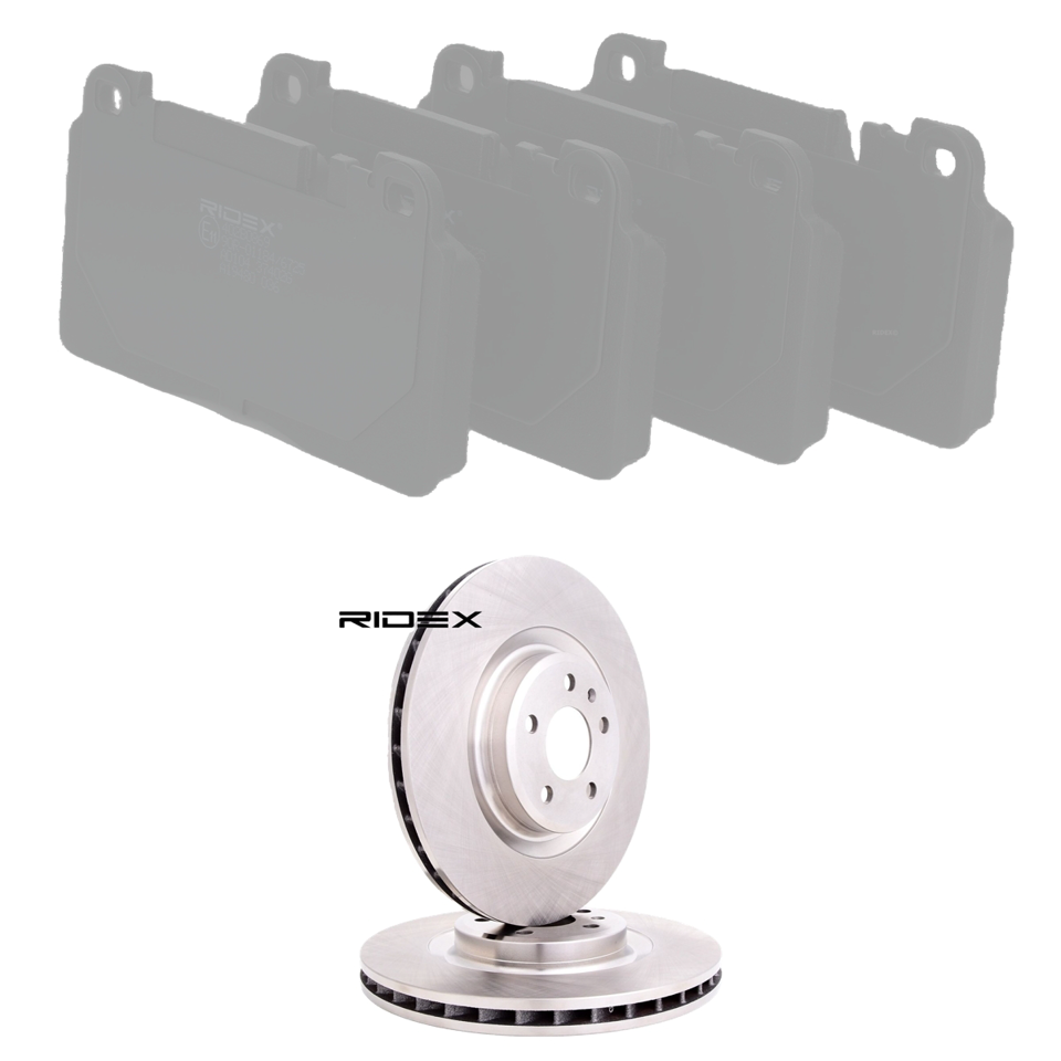 Remmenset, remschijf