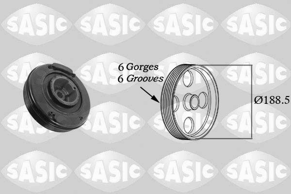 Belt Pulley, crankshaft 9001807