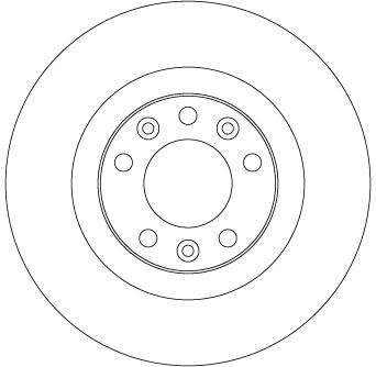 TRW BRAKE DISC - TWIN PACK - TecDoc Only