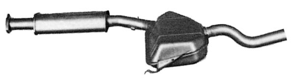 Mittelschalld&auml;mpfer