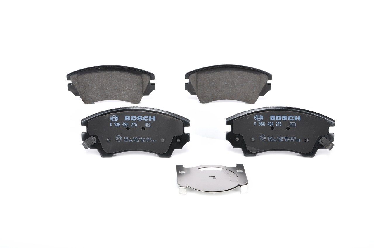 Brake Pad Set, disc brake 0 986 494 275