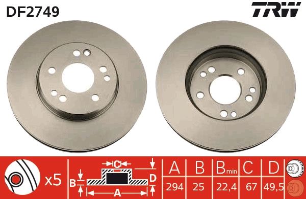 PAIRE DE DISQUES  9900