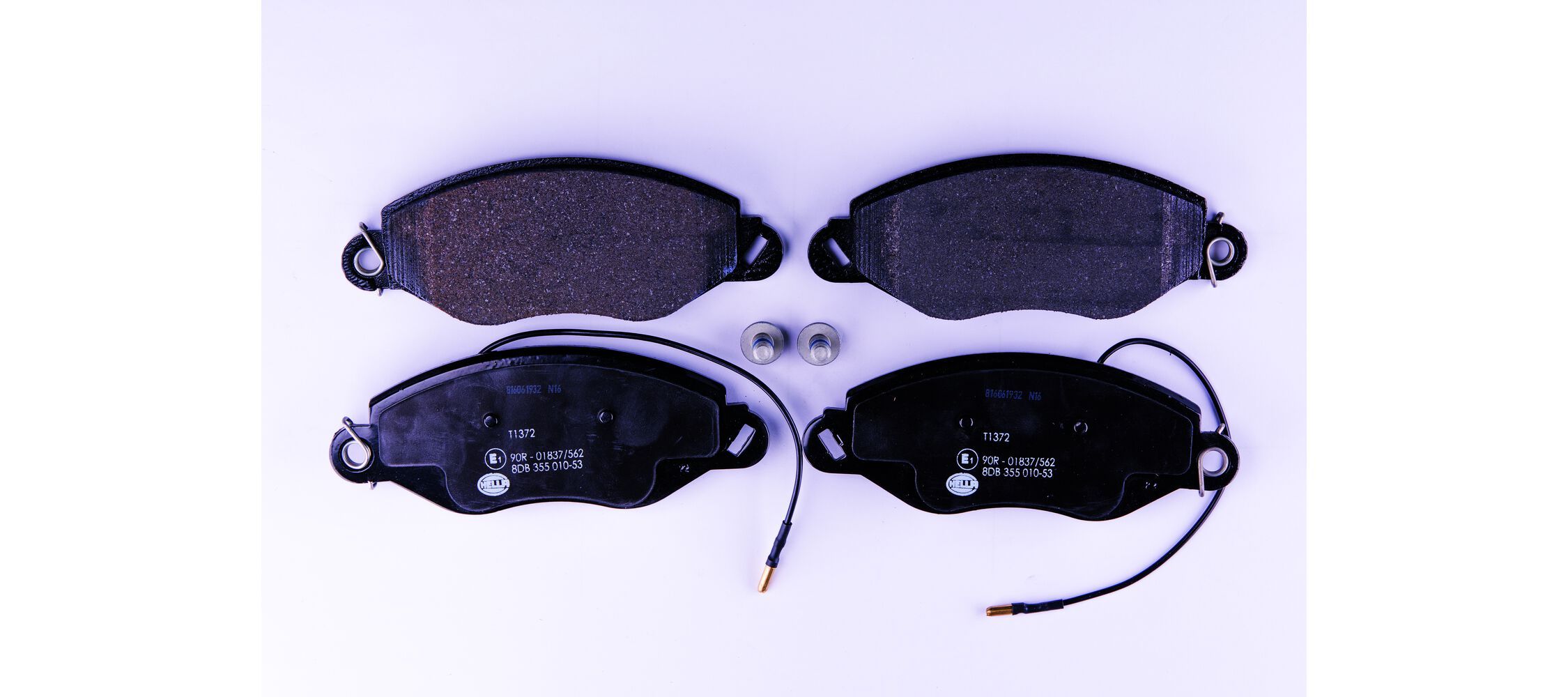 8DB 355 010-531 HELLA fékbetétkészlet, tárcsafék