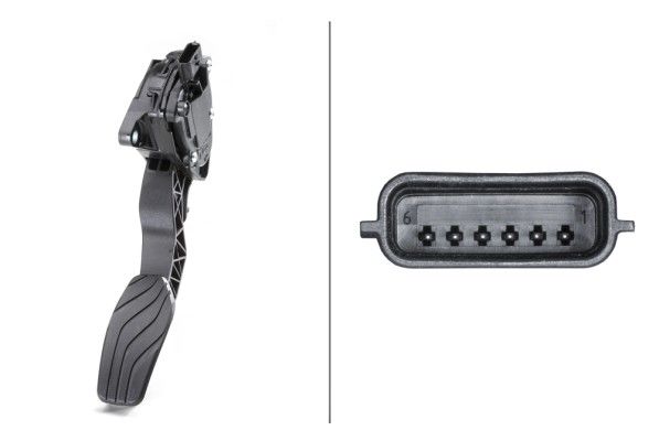 HELLA 6PV 009 978-761 Sensor, accelerator pedal position