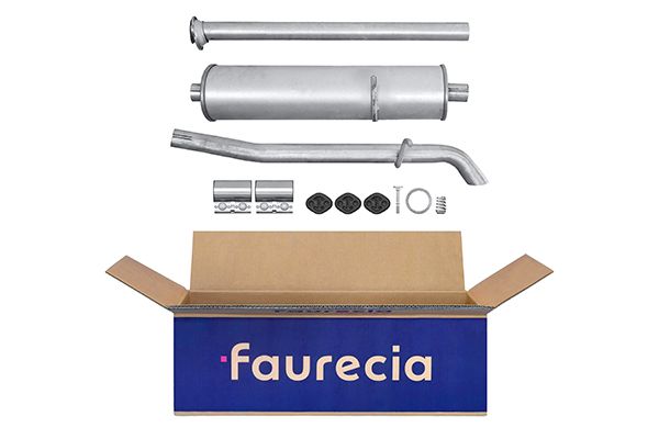 8LD 366 033-261 HELLA Easy2Fit – PARTNERED with Faurecia hátsó hangtompító