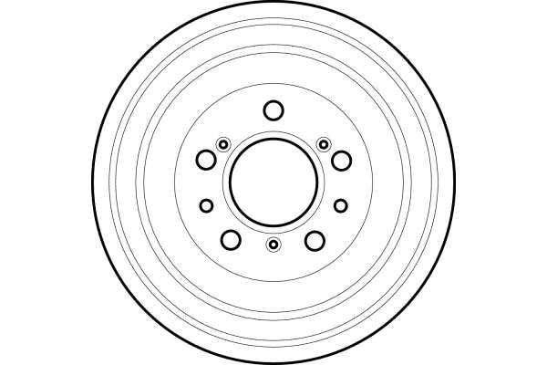 TRW BRAKE DRUM - TecDoc 2