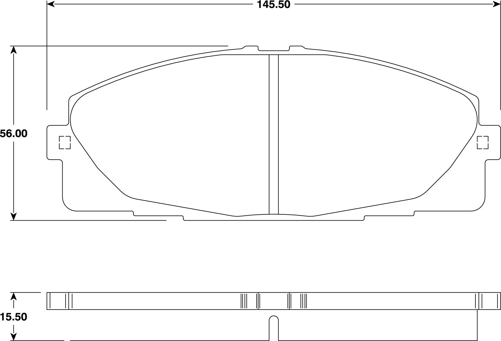 TRW DISC BRAKE PADS - TecDoc Only