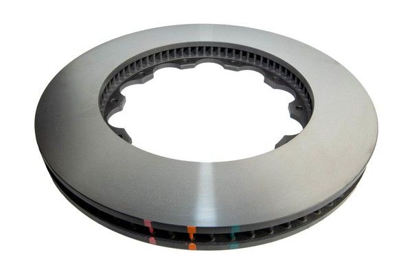 5000 Rotor Standard Left - 72CV 390mm x 34mm [ NISSAN R35 GTR BREMBO Replacement 12 -> F ] with M6 Lock Nut - TecDoc 2