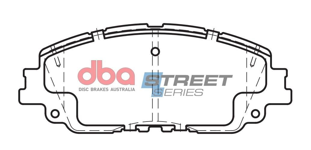 DBA SSEV STREET SERIES BRAKE PADS [ Toyota Camry Hybrid 2018 On / RAV 4 Hybrid 2019 On  / Lexus UX250H Hybrid 2018 On F ] - TecDoc Only