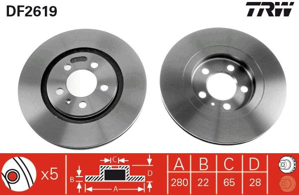 PAIRE DE DISQUES  9900