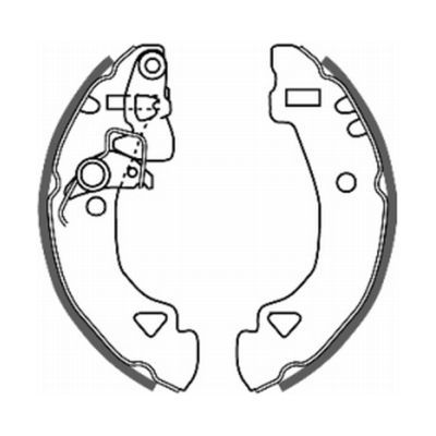 Brake Shoe Set C0F008ABE