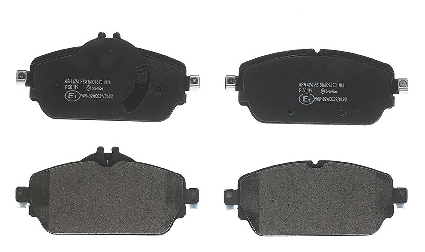 Brembo P 50 119 Bremsbelagsatz, Scheibenbremse