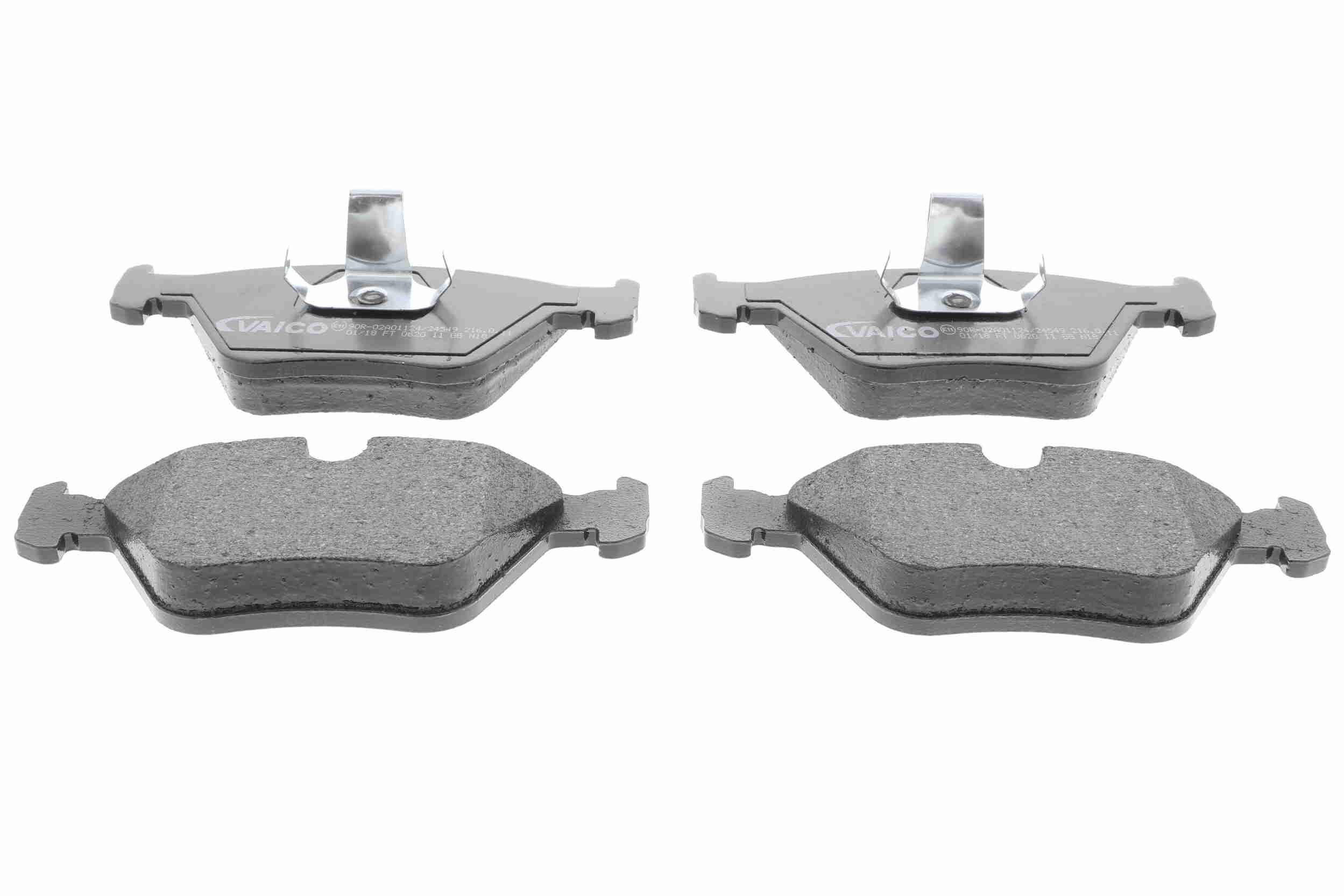 Bremsbelagsatz, Scheibenbremse