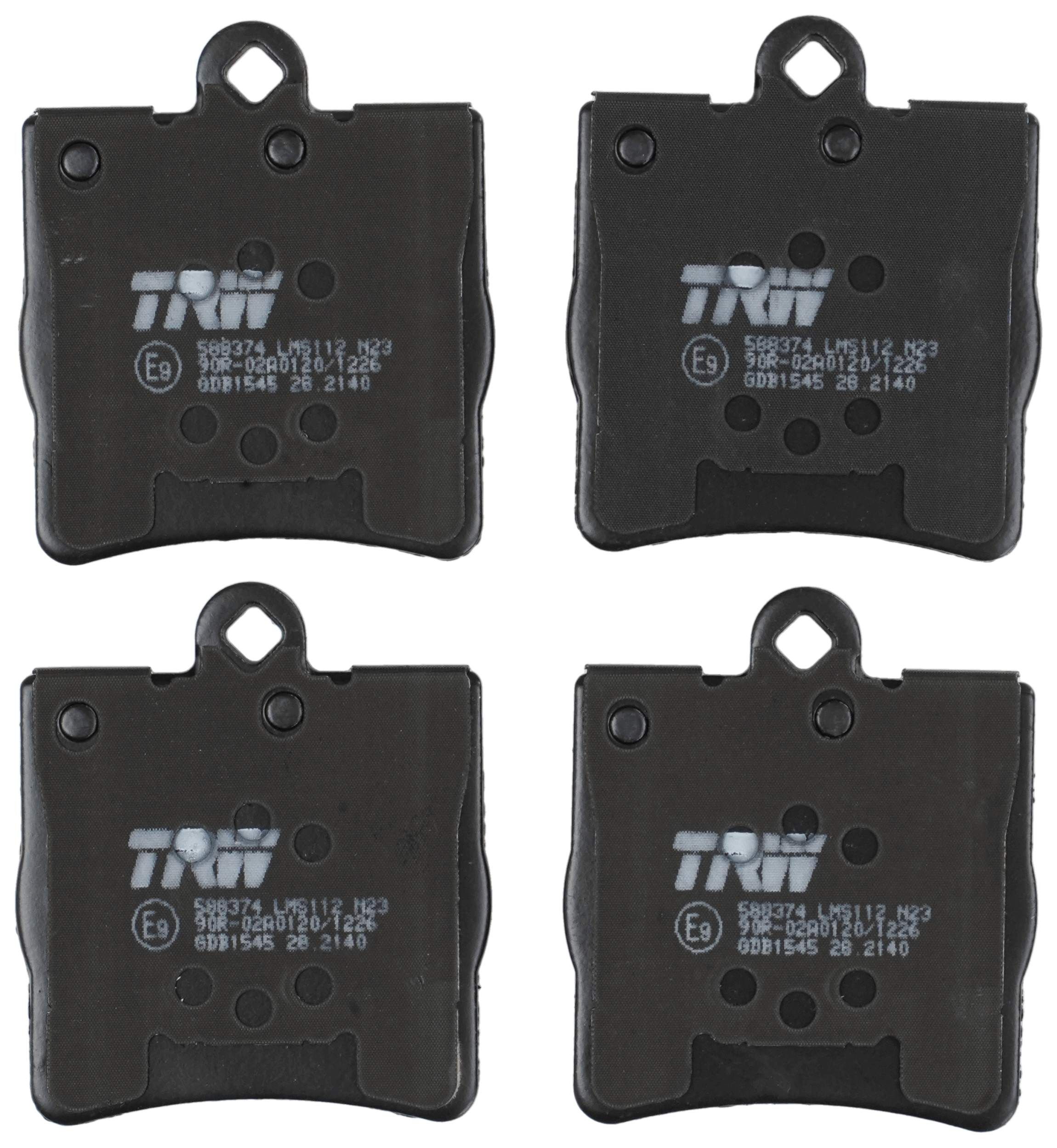 TRW DISC BRAKE PADS - TecDoc 2