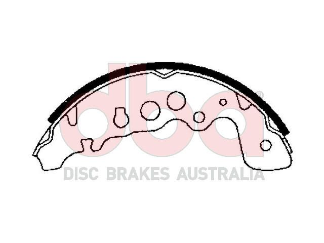 Street Series Brake Shoes [Suzuki Grand Vitara/Jimney 220mm] - TecDoc Only