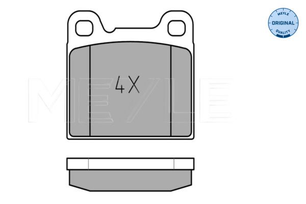 Bremsbelagsatz, Scheibenbremse