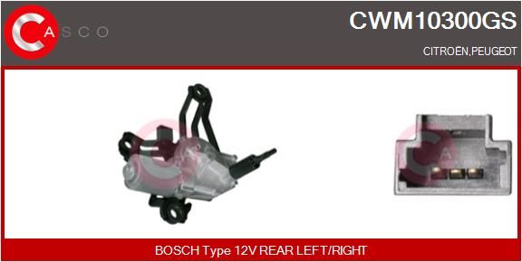 CWM10300GS CASCO Genuine törlőmotor