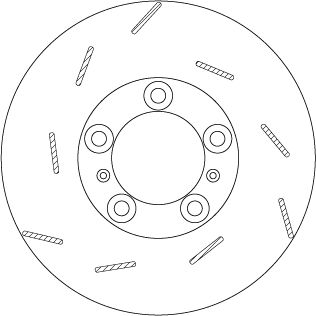 TRW BRAKE DISC - TecDoc 2