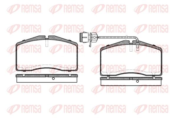 Premium Front Brake Pad Set Premium Front Brake Pad Set