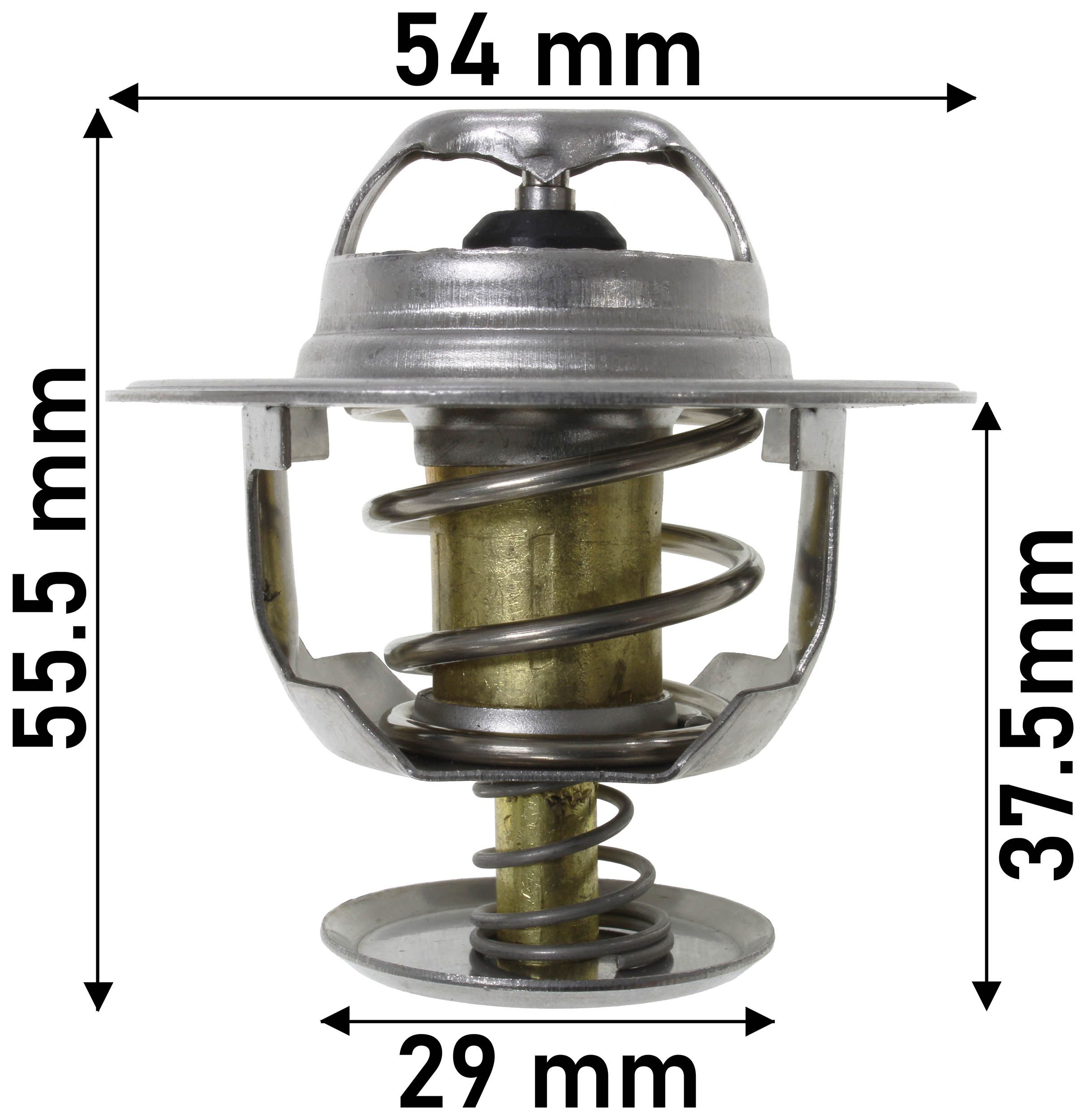 THERMOSTAT 54MM DIA 82C MULTIPLE APPLICATIONS - TecDoc Only
