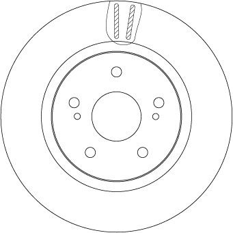 TRW BRAKE DISC - TecDoc 2
