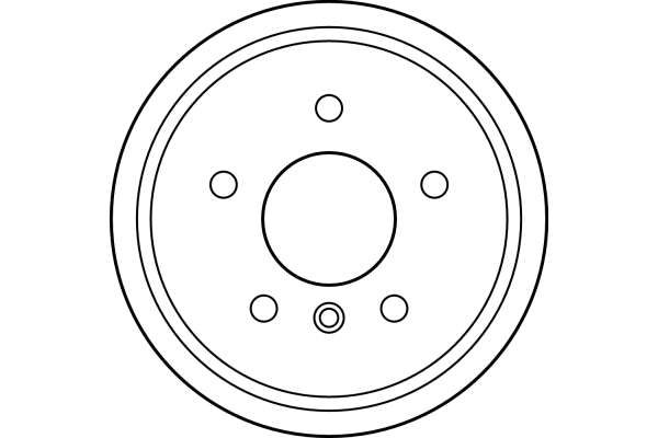 TRW BRAKE DRUM - TecDoc 2