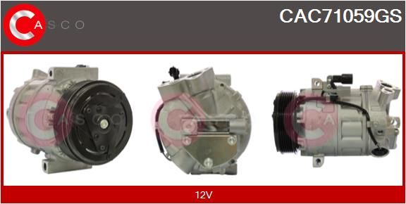CAC71059GS CASCO Genuine kompresszor, klíma