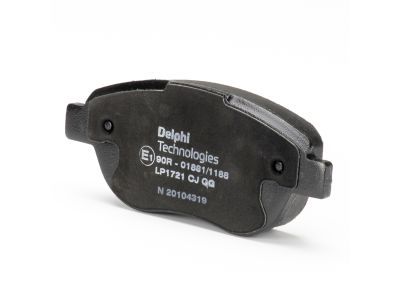 DELPHI LP1721 - Bremsbelagsatz, Scheibenbremse