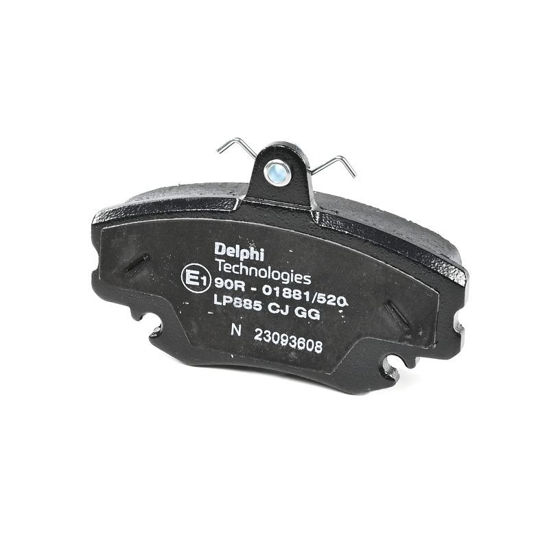 Brake Pad Set, disc brake LP885