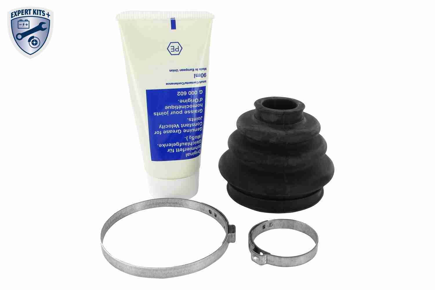 Faltenbalgsatz, Antriebswelle