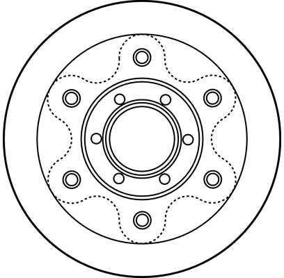 TRW BRAKE DISC - TecDoc 2