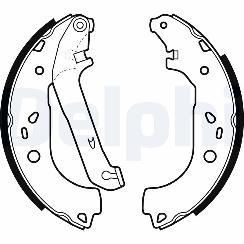 BRP BRS1983 Brake Shoe Set