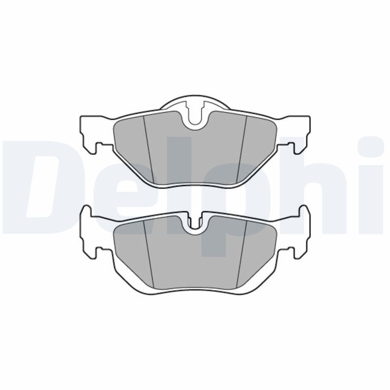 Brake Pad Set, disc brake LP3618