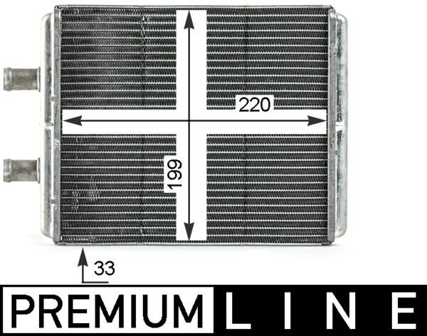 Wärmetauscher, Innenraumheizung