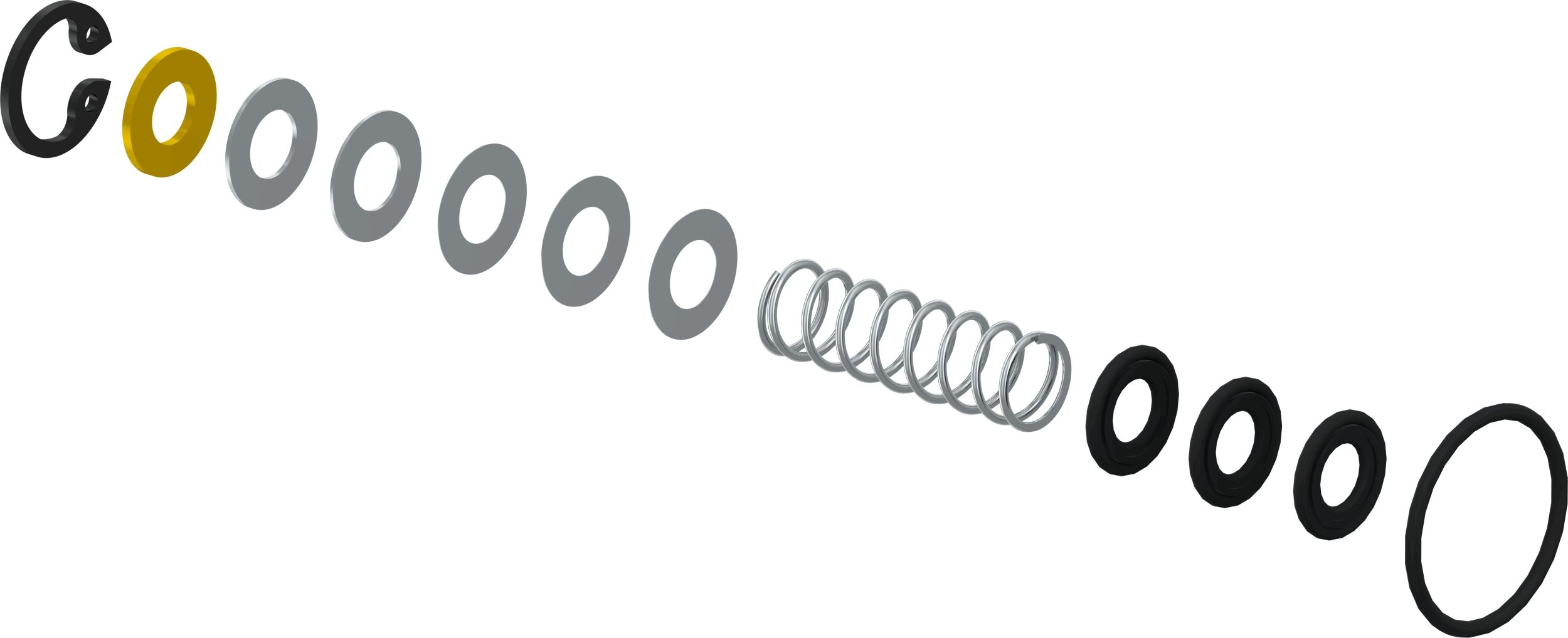Juego de anillos obturadores