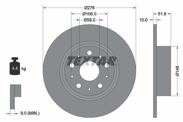 Brake Disc 92095300