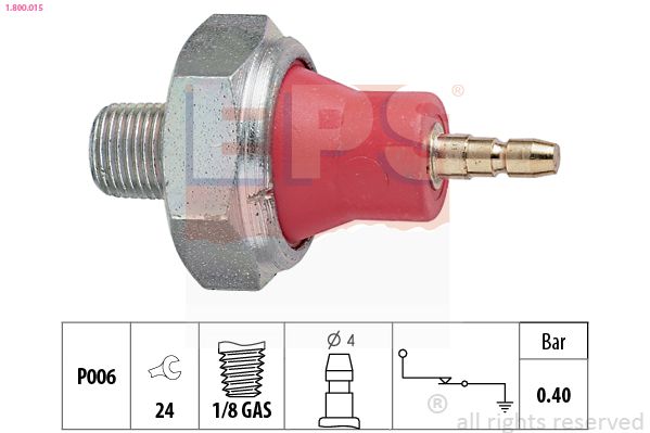 Oil Pressure Switch 1.800.015