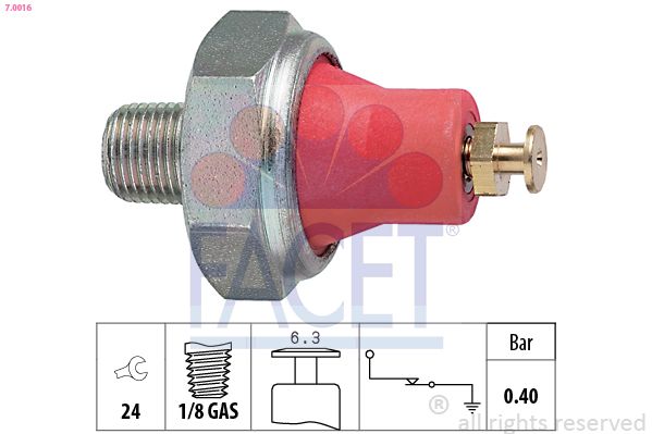 Oil Pressure Switch 7.0016