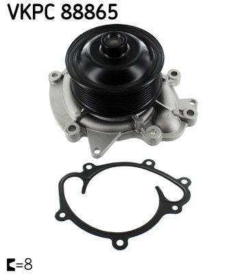 Water Pump, engine cooling VKPC 88865