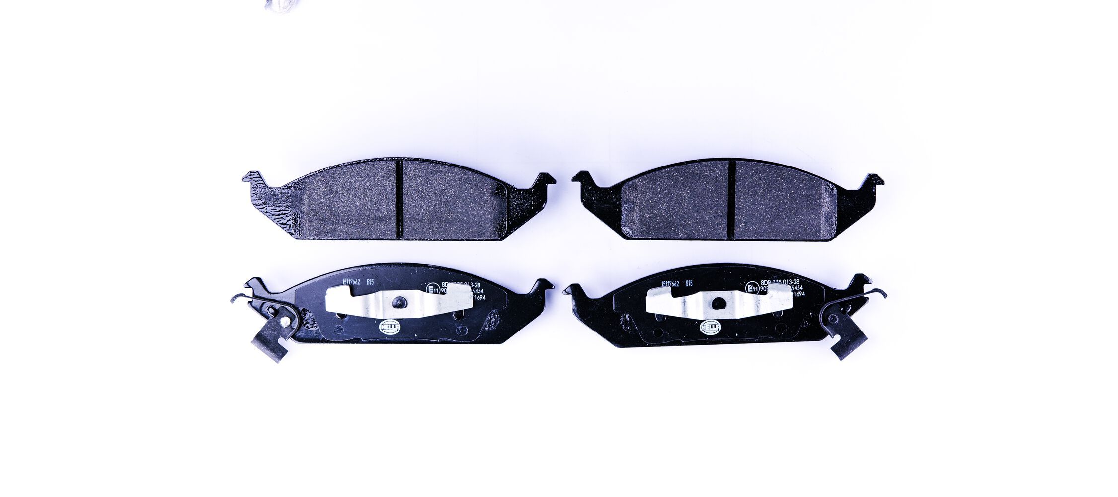 Bremsbelagsatz, Scheibenbremse