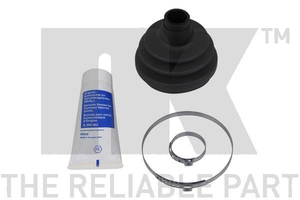 Faltenbalgsatz, Antriebswelle