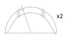FAI AutoParts BT3008-STD - Distanzscheibe, Kurbelwelle