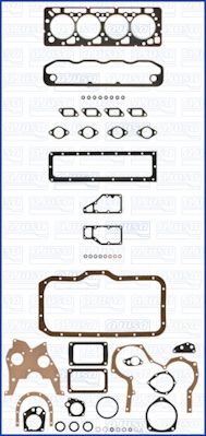 Juego completo de empaques, motor