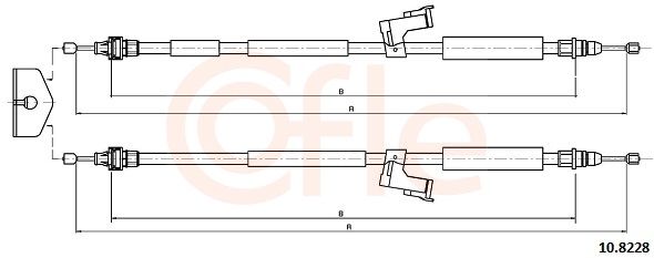 Seilzug, Feststellbremse
