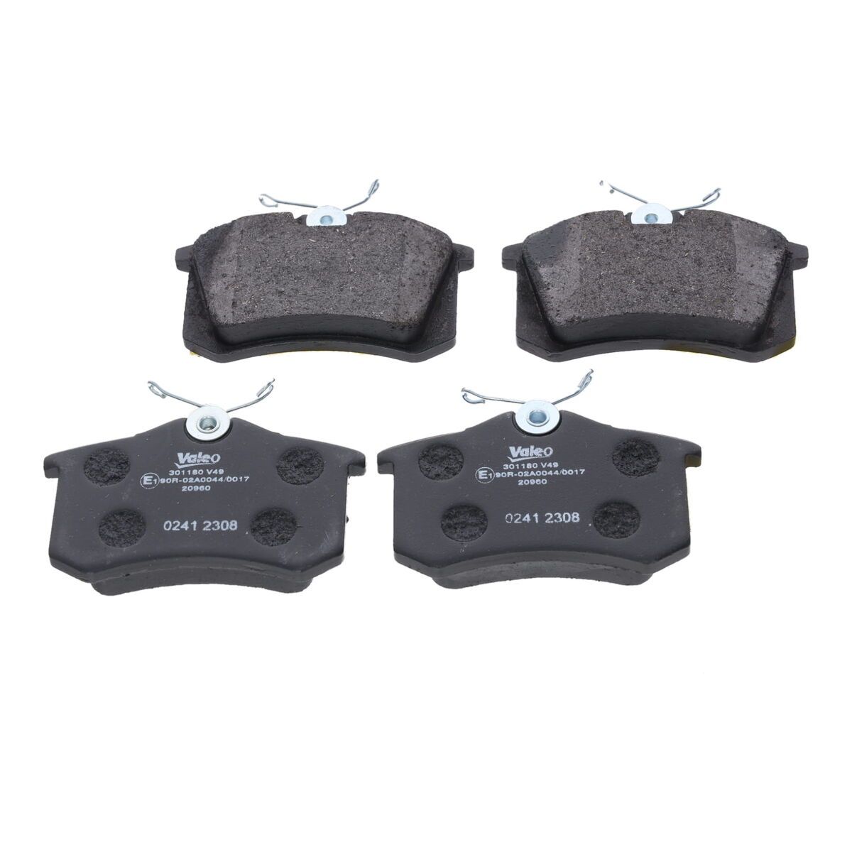 Bremsbelagsatz, Scheibenbremse