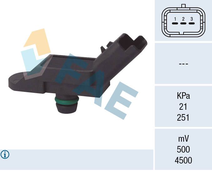 Sensor, Saugrohrdruck Sensor, Saugrohrdruck