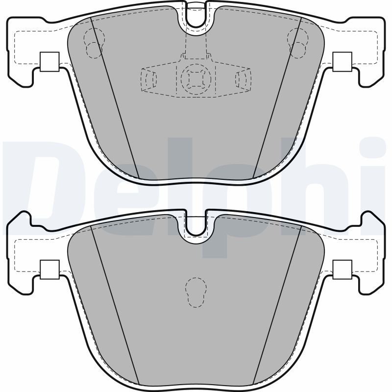 Brake Pad Set, disc brake LP2141