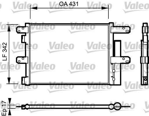 CONDENSEUR IVECO TECTOR