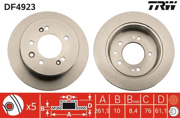 Brake Disc DF4923