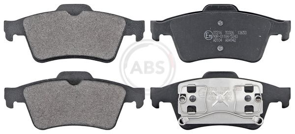 Brake Pad Set, disc brake 37216